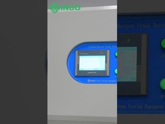 UL 1642 Lithium Battery Crush Battery Test Stroke 0 ∼200mm Peralatan pengujian