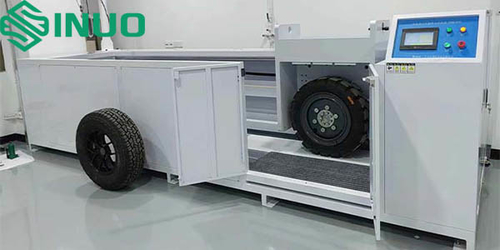 Berita perusahaan terbaru tentang Pemasangan di lokasi dari Interface Pengisian Kendaraan Listrik yang baru dirancang Drive Over Test Machine
