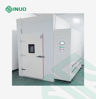 Harga yang pantas 18m3 Walk-in suhu konstan dan kamar uji kelembaban IEC60068-2-30 on line