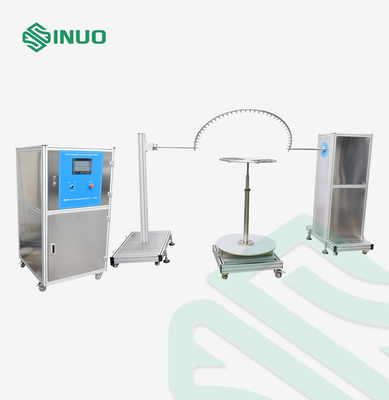 Harga yang pantas IPX3 IPX4 Mesin pengujian tahan air tabung osilasi penyemprotan air on line