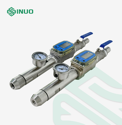 Harga yang pantas Handheld Hose Nozzle IPX6 IPX5 Peralatan Pengujian Masuknya Air IEC 60529 on line