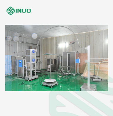 Harga yang pantas Penguji Semprot Air Tabung Berosilasi IPX3 IPX4 Sistem Uji Tahan Air on line