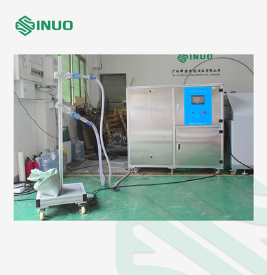 Sistem Uji Semprotan Air IPX5 IPX6 Selang Nozel Peralatan Uji Tahan Air