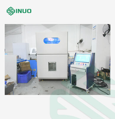 Harga yang pantas Ruang Uji Tekan dan Tusuk Paku Baterai IEC 62133 untuk Pengujian Keamanan Lithium on line