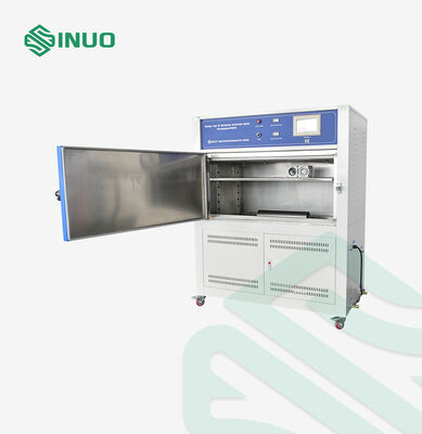 Harga yang pantas Sistem pengujian cuaca yang dipercepat Peralatan pengujian bahan otomotif Kamar penuaan UV on line