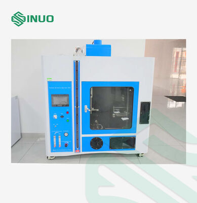 Harga yang pantas Ruang Uji Nyala Horizontal Vertikal Sesuai Standar IEC60695 UL94 Dilengkapi Kontrol PLC dan Layar Sentuh serta Daya Ganda 50W 500W on line