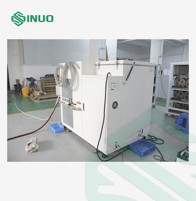 Programmable Hot Water Spray Testing for Electronics & EV Components IEC 60529 Compliant