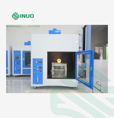 Harga yang pantas Ruang Uji Mudah Terbakar Horizontal FMVSS 302 Untuk Pengujian Material Polimer Interior Otomotif on line