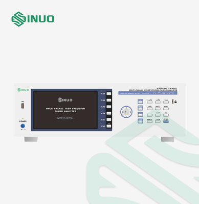 Peralatan Pengujian Keamanan Listrik Multi Saluran Layar LCD Penganalisis Daya AC DC