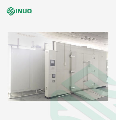Harga yang pantas IEC 60068 48m3 Walk-in suhu dan kelembaban ruang uji untuk pengujian lingkungan on line